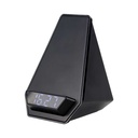 39366 - Wireless-Charger-BT-Speaker-with-CLock-SPK-WC4-Blank