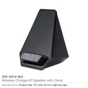 39366 - Wireless-Charger-BT-Speaker-with-CLock-SPK-WC4-Details