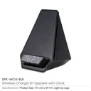 Wireless Charger BT Speaker with Clock