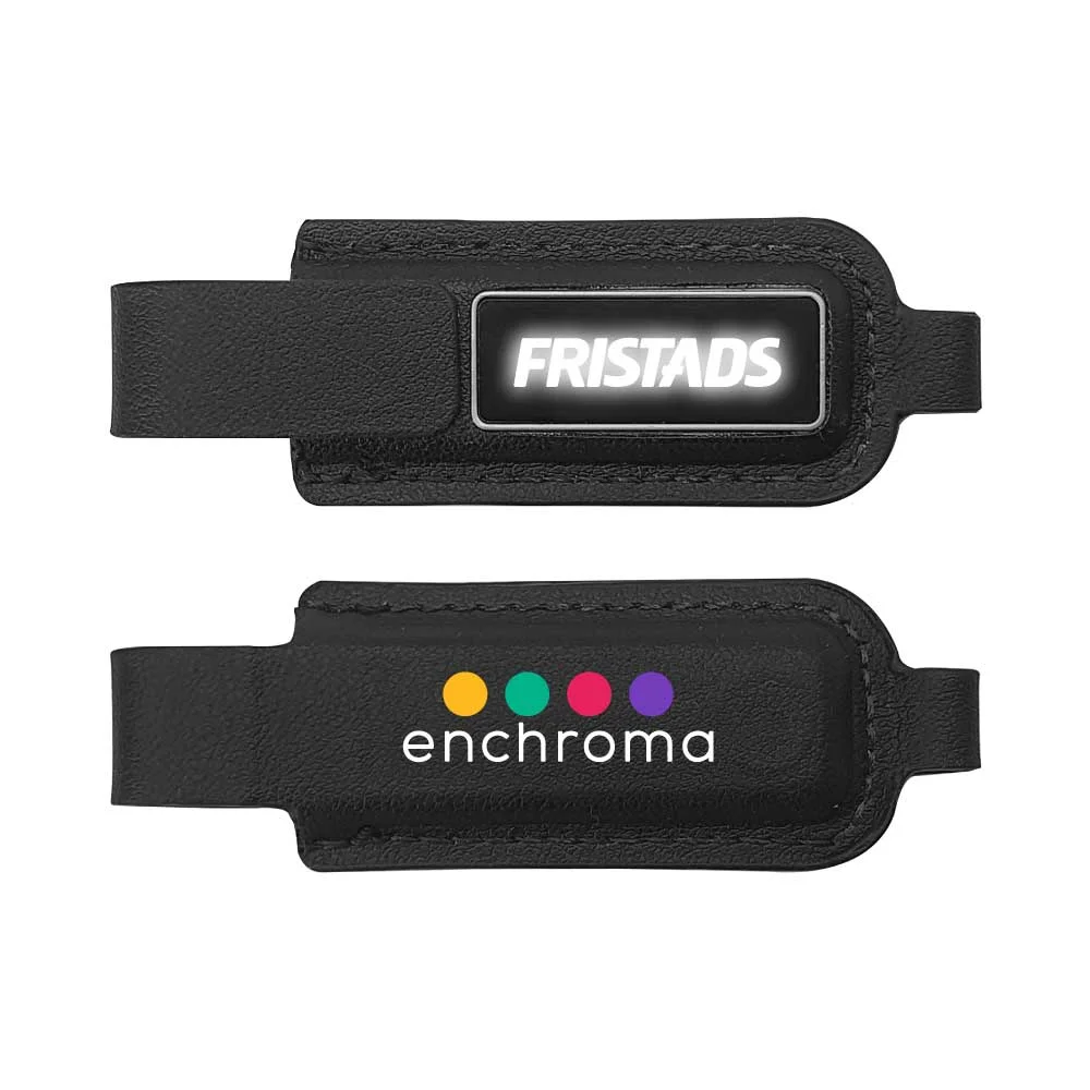 Light-Up Logo Leather USB 32GB