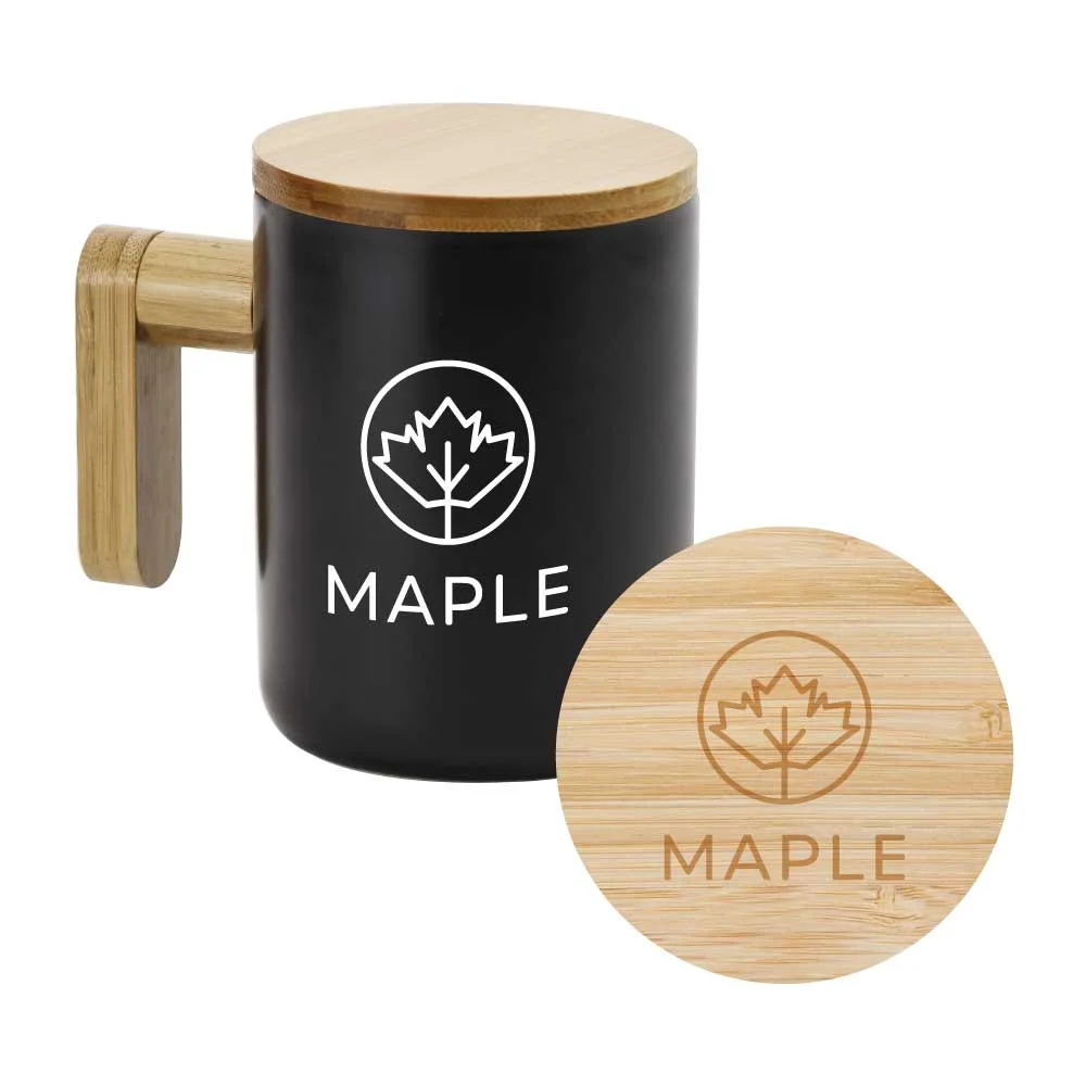 Black Ceramic Coffee Mugs