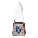 38635 - Printing-on-Tower-Shape-Crystal-Awards-with-Wooden-Base-CR-58
