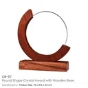 38629 - Round-Moon-Crystal-Awards-with-Wooden-Base-CR-57-Details