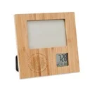 Bamboo Photo Frame with Digital Clock