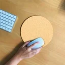 Cork Round Mouse Pads