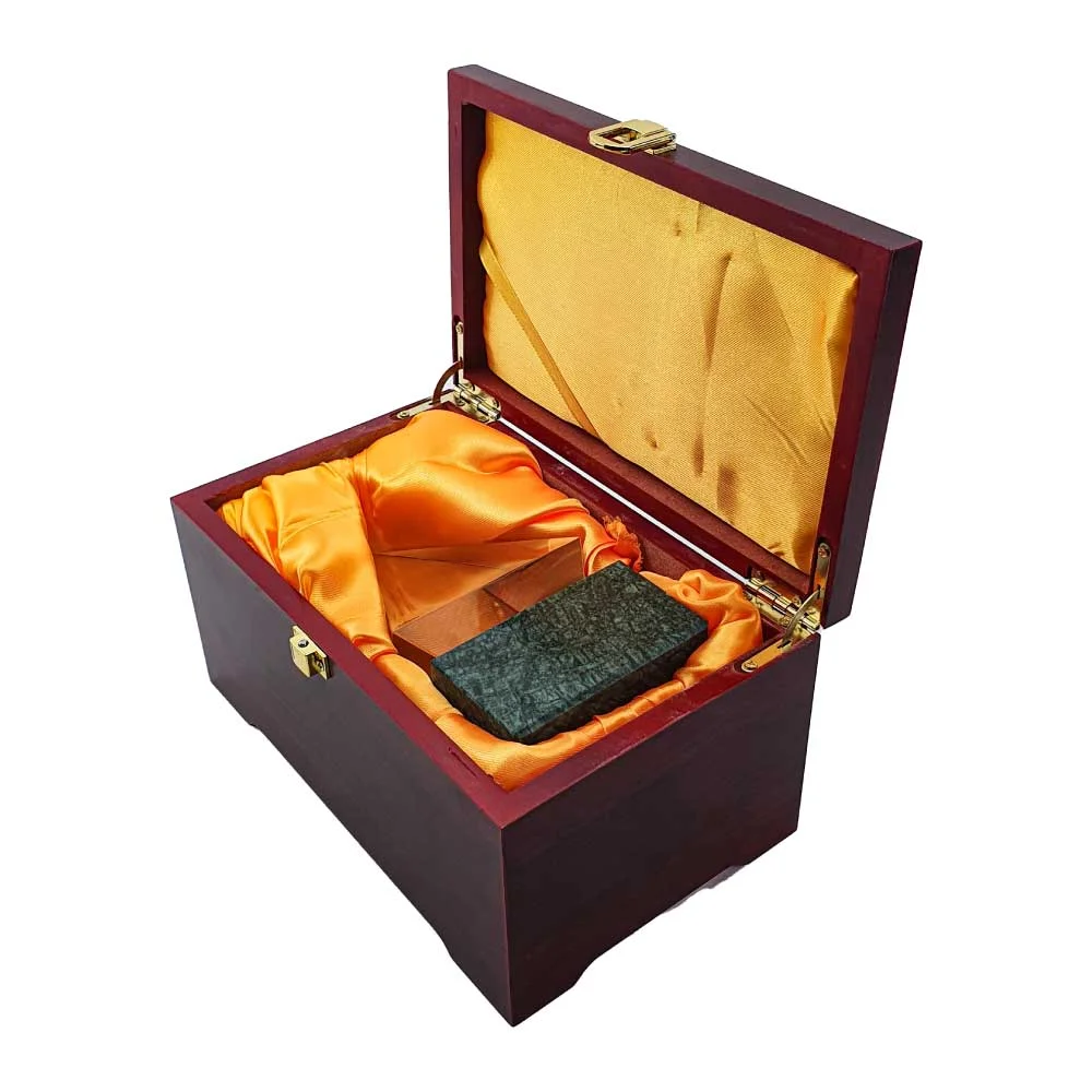 Diamond Shaped Crystal Awards with Marble Base