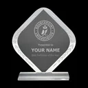 Rhombus Shaped Crystal Awards