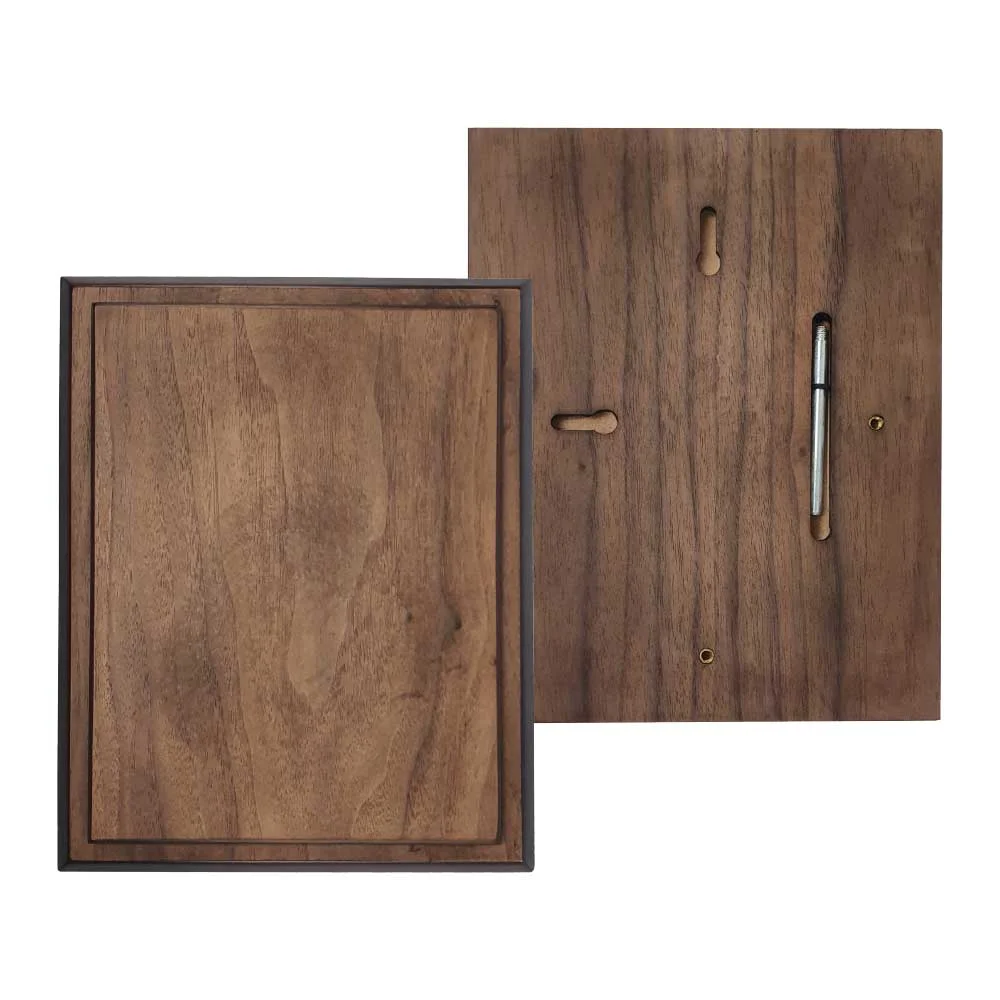 Vertical Wooden Plaque with Box