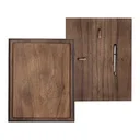 Vertical Wooden Plaque with Box