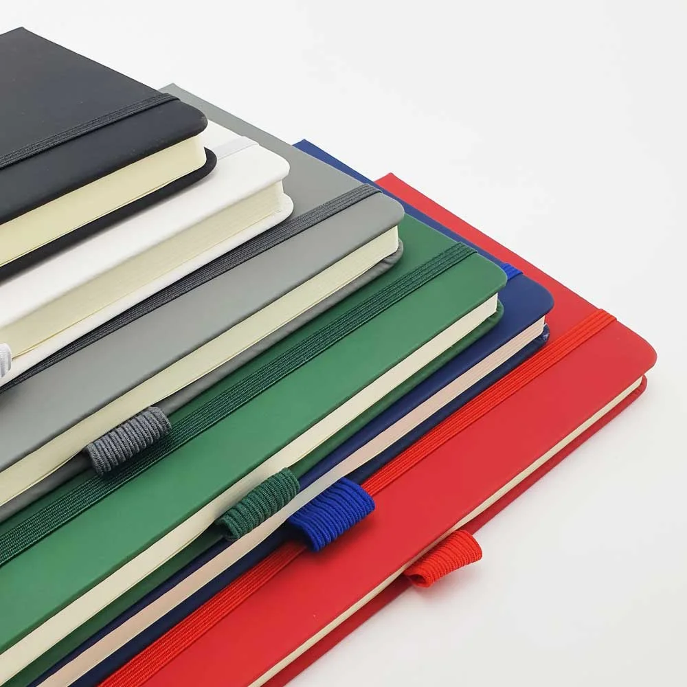 A5 PU Notebooks with Pen Holder