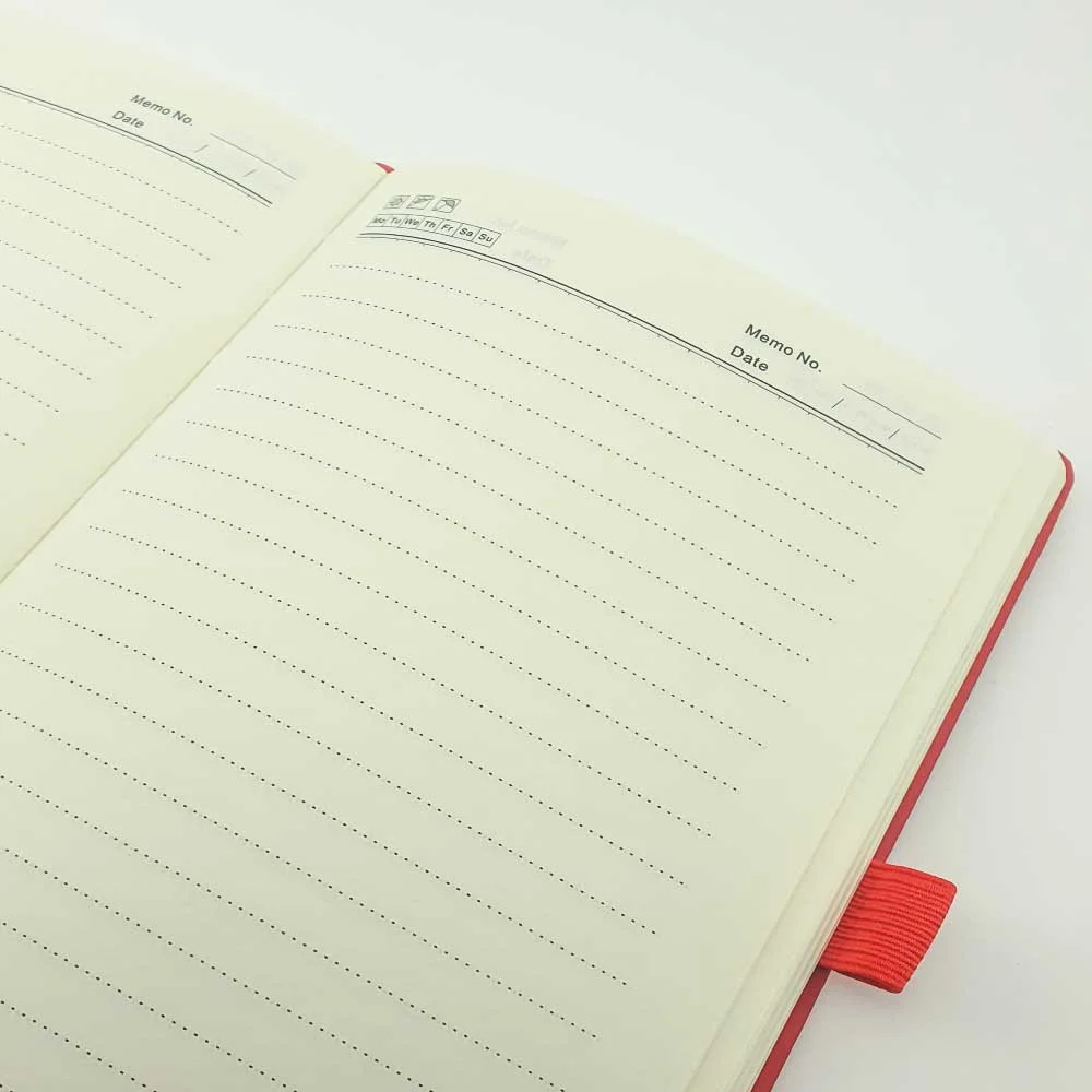 A5 PU Notebooks with Pen Holder