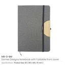 Notebook with Foldable Cover