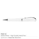 37800 - High-Quality-Metal-Pens-PN03-W