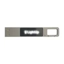 Light-Up Logo USB with Snap Hook