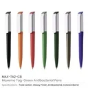 Tag Green Anti-Bacterial Pens