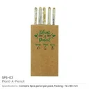 Plantable A Pencils Set