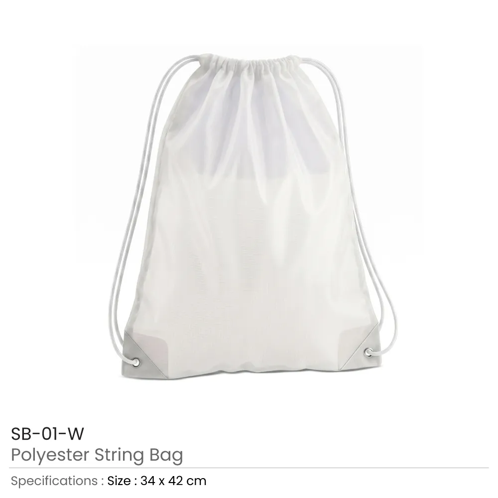 Promotional Drawstring Bags in High-Quality Polyester Material
