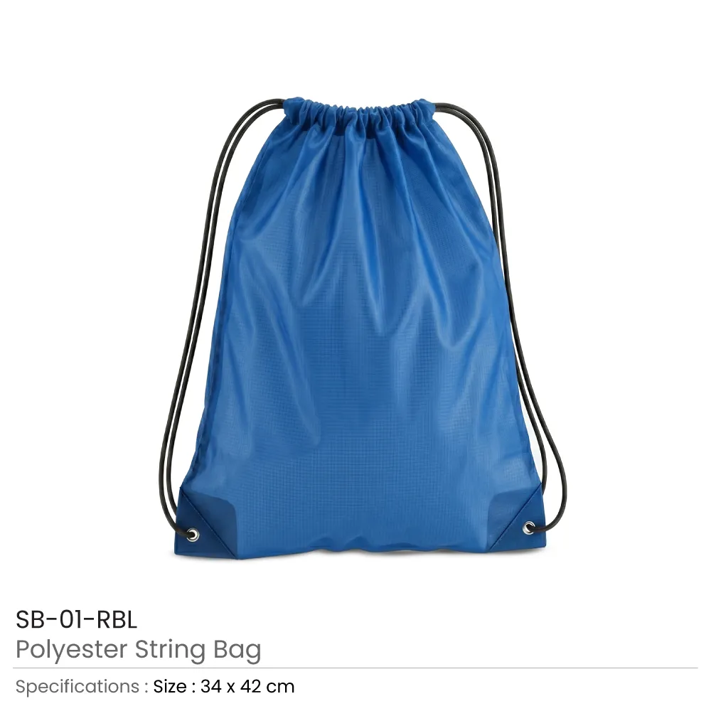Promotional Drawstring Bags in High-Quality Polyester Material
