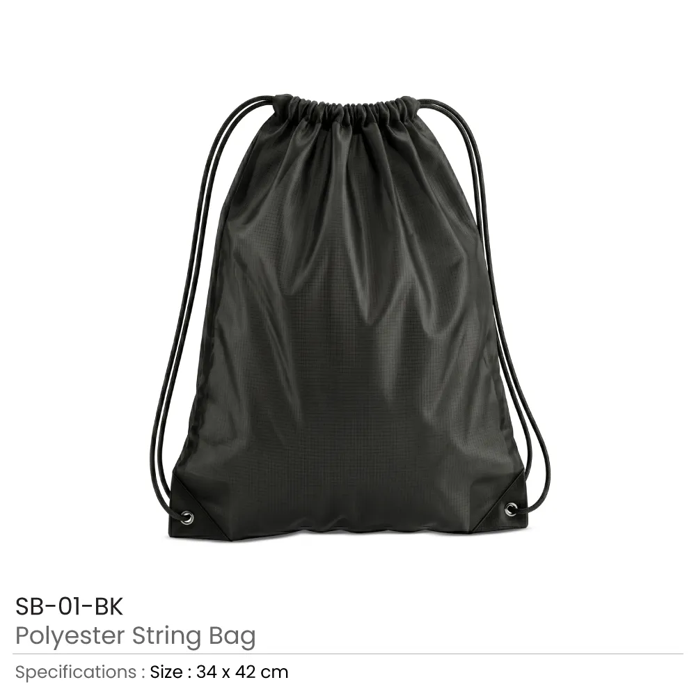 Promotional Drawstring Bags in High-Quality Polyester Material
