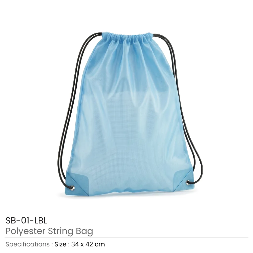 Promotional Drawstring Bags in High-Quality Polyester Material
