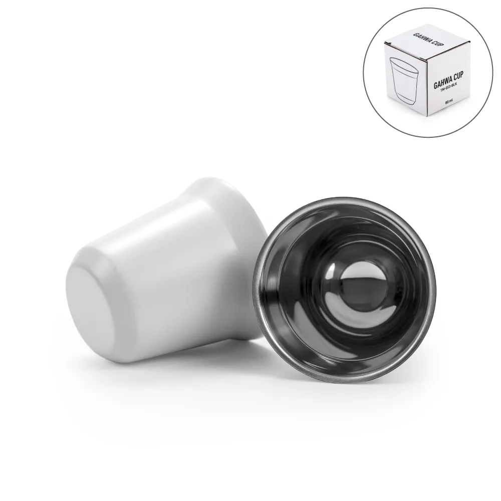 Gahwa Cups - Stainless Steel Arabic Coffee Cups