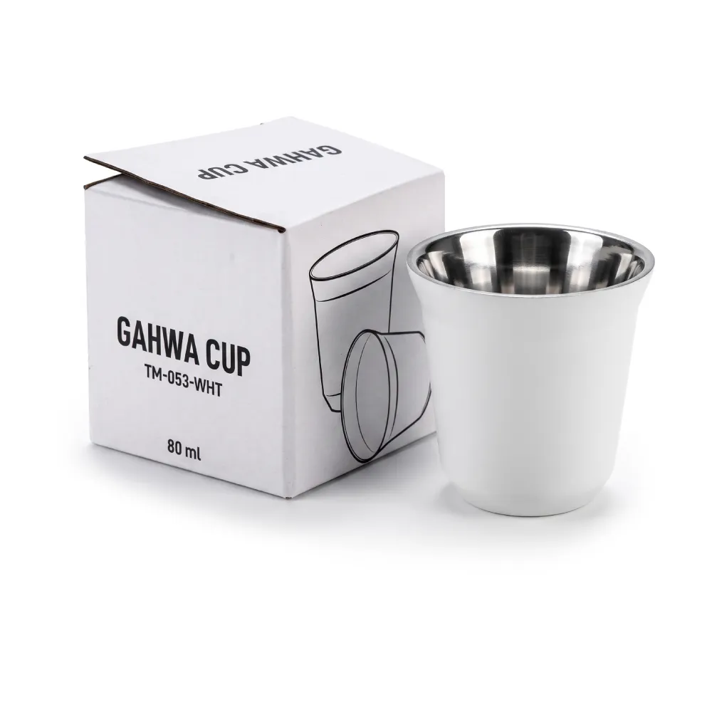Gahwa Cups - Stainless Steel Arabic Coffee Cups