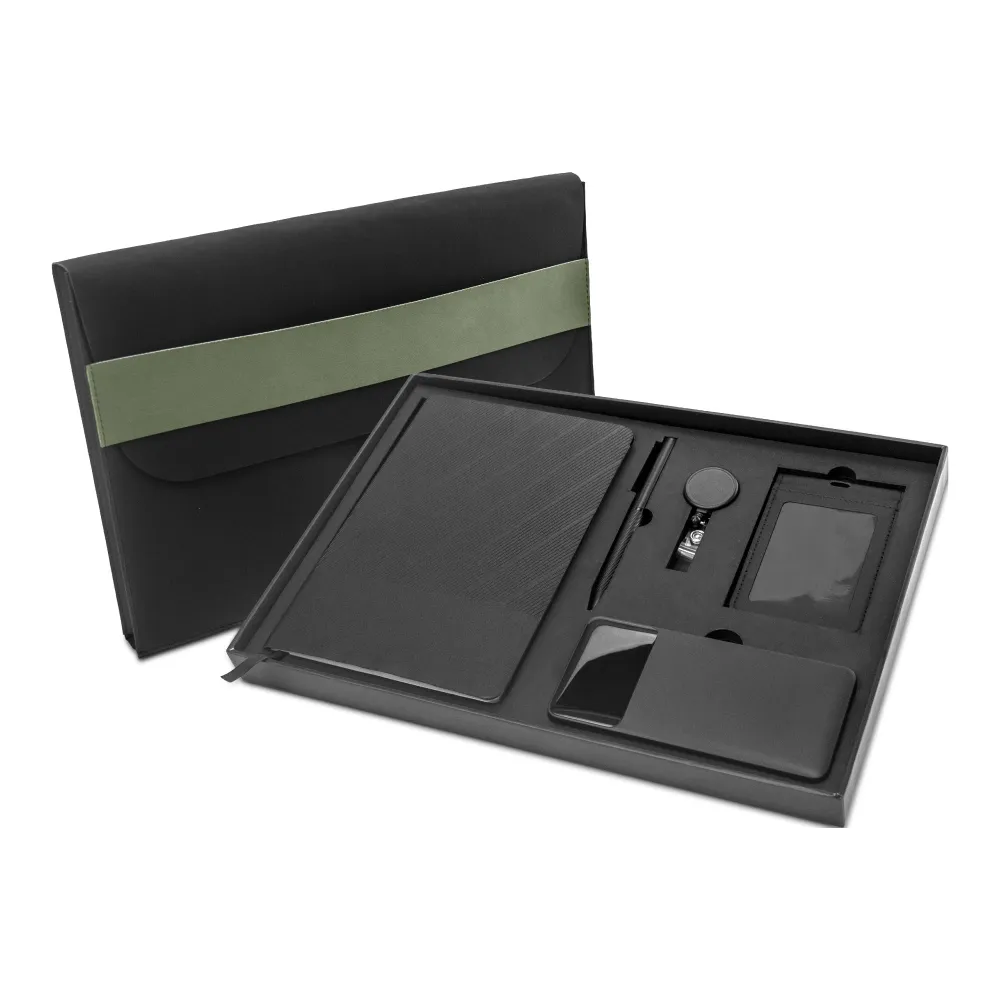 Premium Office Gift Set in Black Sleeve Pouch