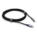 100W Fast Charging Braided Type C to C Cable 
