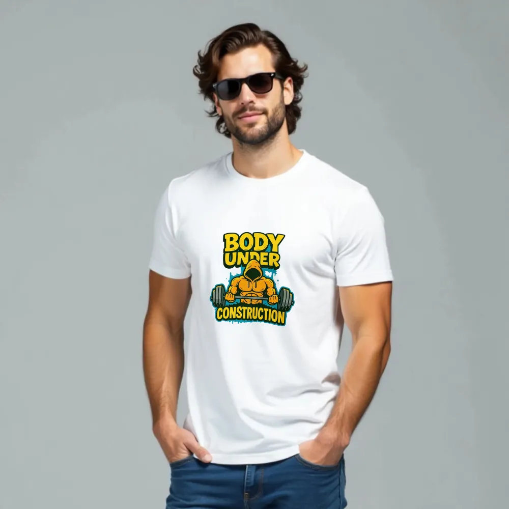 Nextt Level Bio-Washed Round Neck T-Shirts for Men