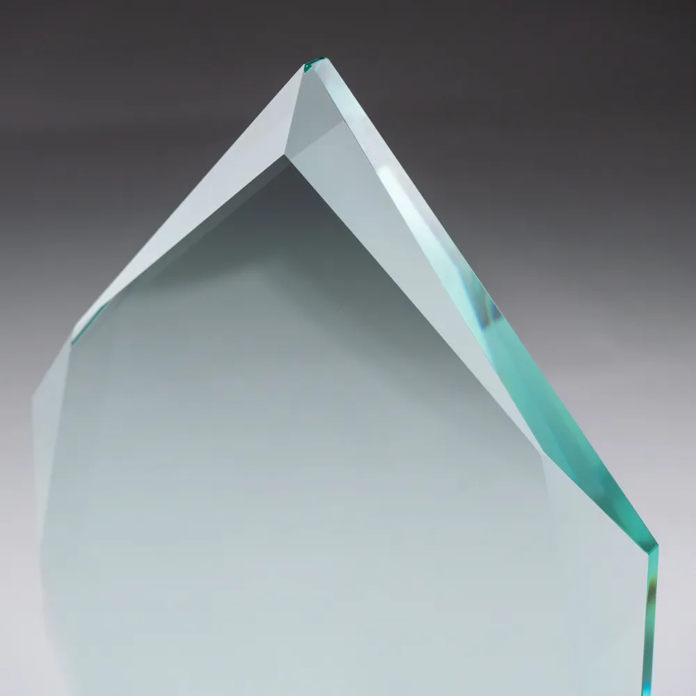 Iceberg Design Crystal Awards with Glass Base