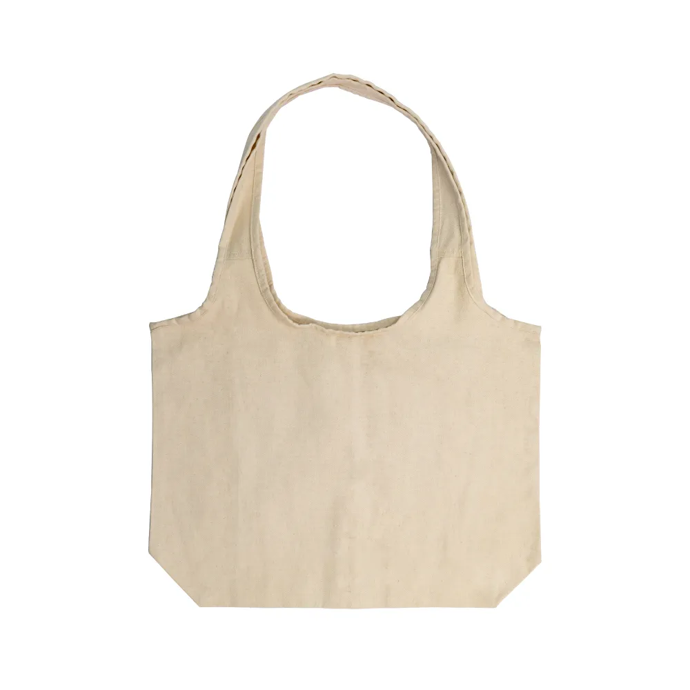 Cotton Hobo Bags with Front Pocket, 10 oz (340 GSM)