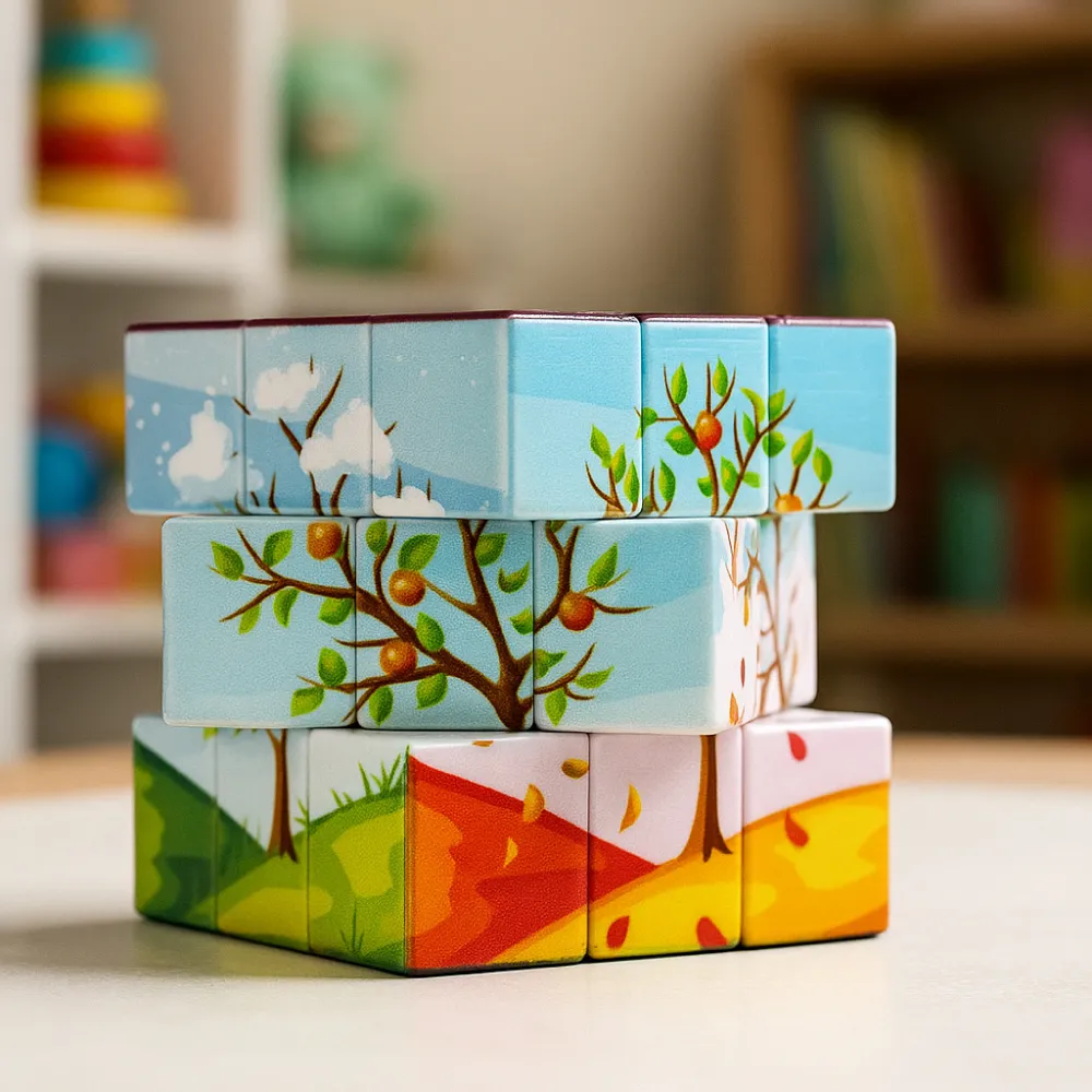 Promotional Rubik's Cube Puzzles White