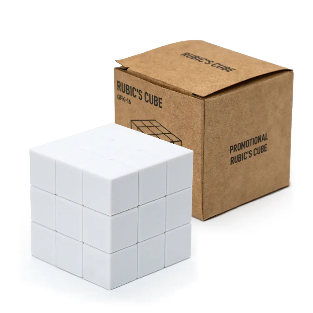 Promotional Rubik's Cube Puzzles White