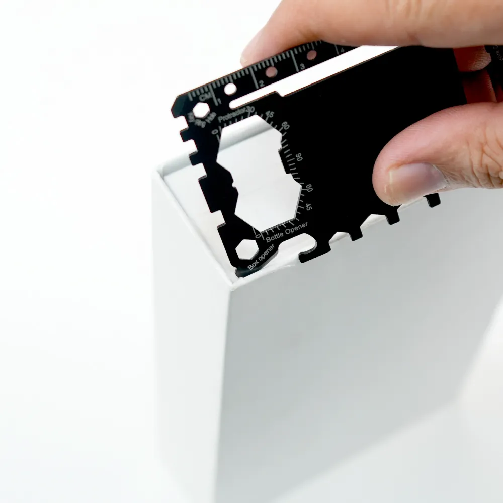 Multi-functional Tool Card in PU Leather Pouch