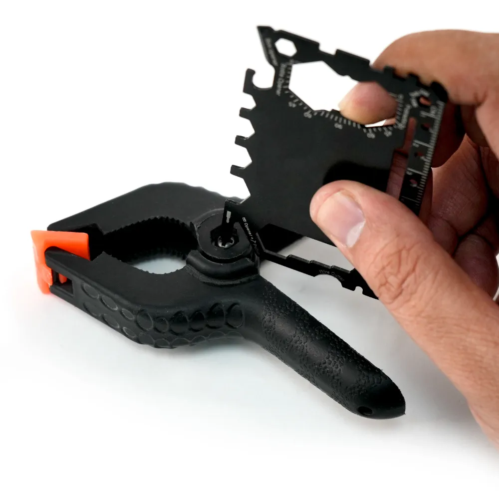 Multi-functional Tool Card in PU Leather Pouch
