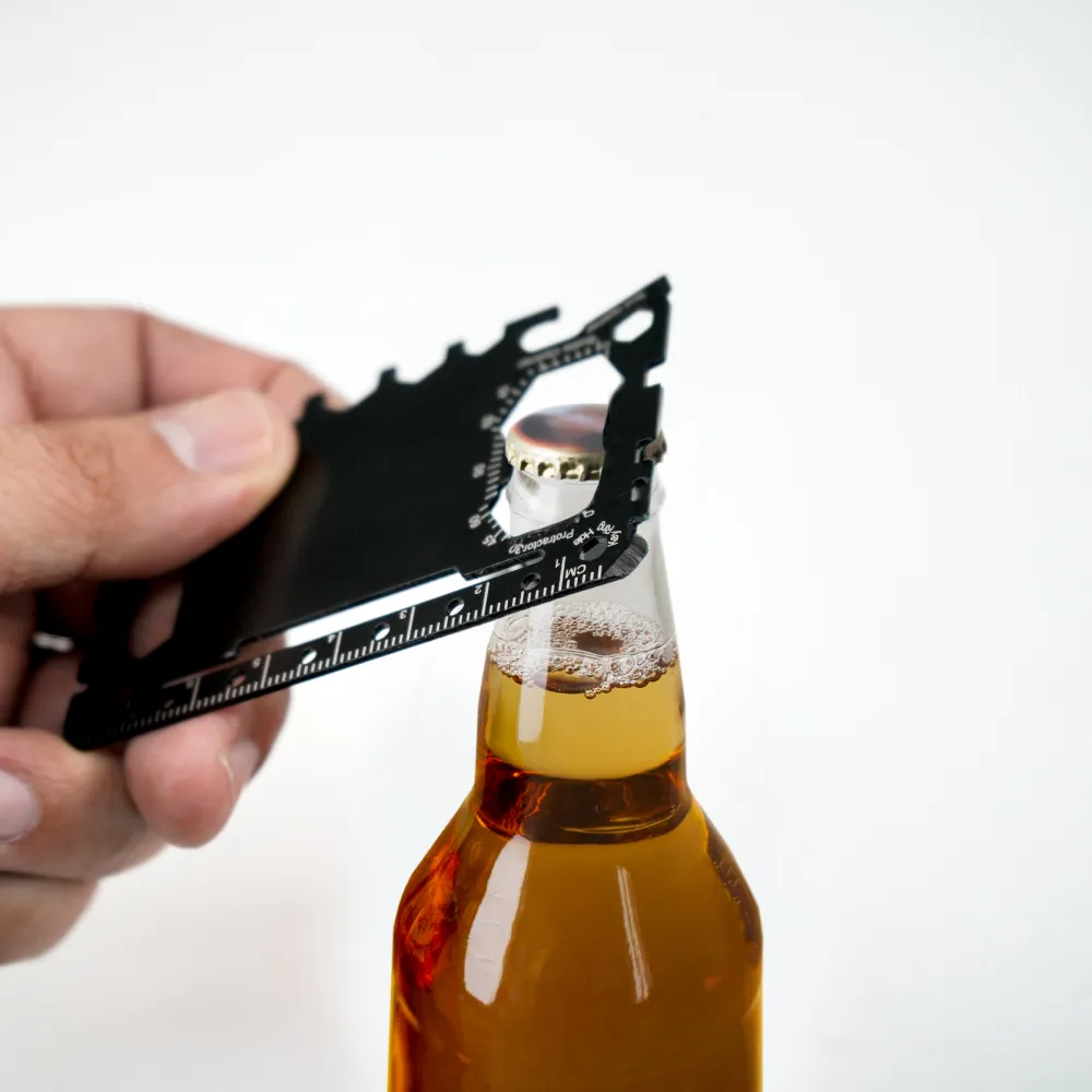 Multi-functional Tool Card in PU Leather Pouch