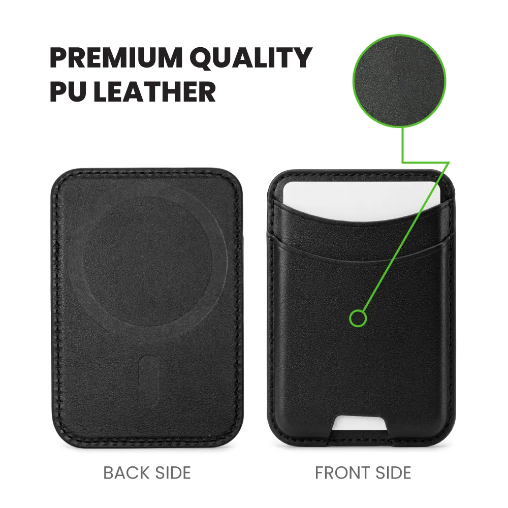 MagSafe Phone PU Wallet Card Holder