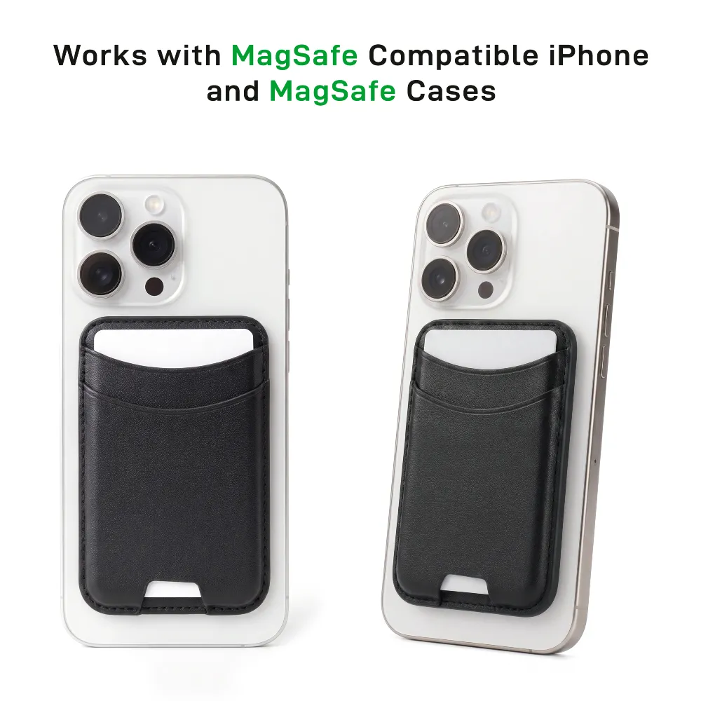 MagSafe Phone PU Wallet Card Holder