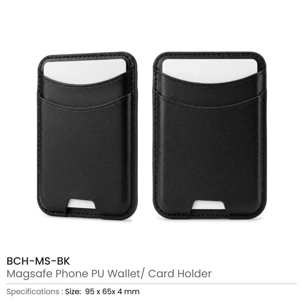 MagSafe Phone PU Wallet Card Holder