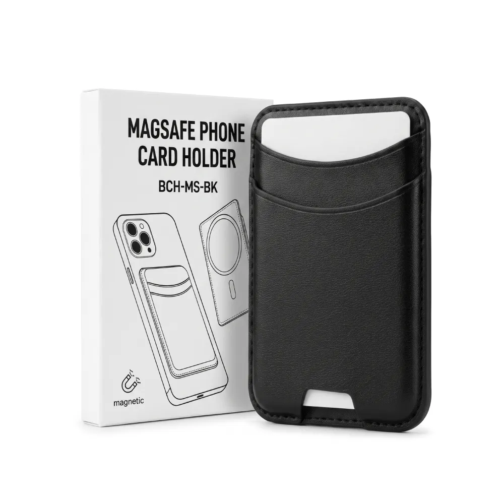 MagSafe Phone PU Wallet Card Holder