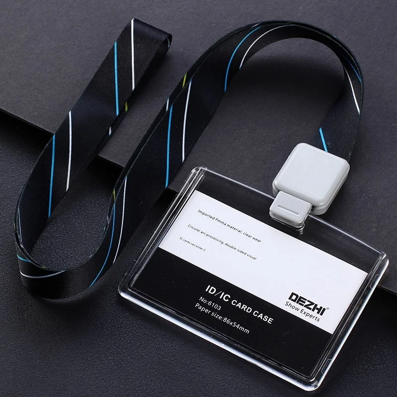 Retractable Badge Reel, Lanyard Clip and ID Card Holder