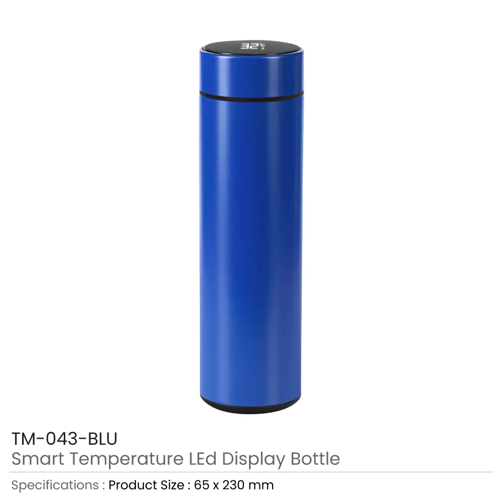 Double Wall Bottles with Temperature Display 500ml