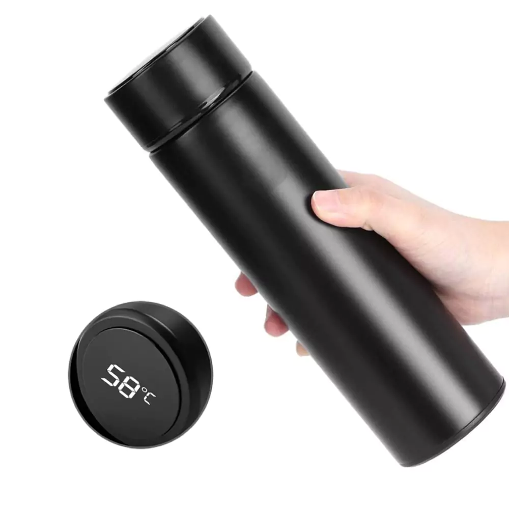 Double Wall Bottles with Temperature Display 500ml