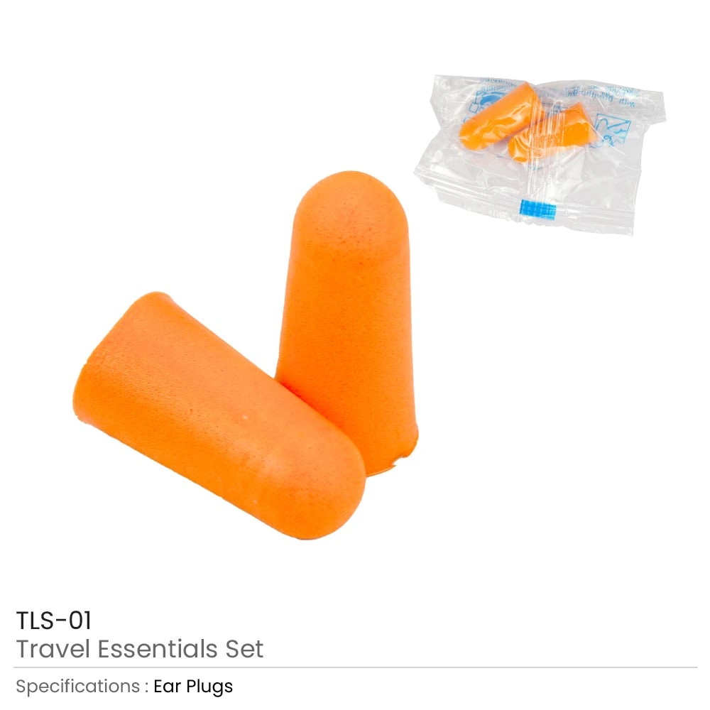 Travel Essential Set in Black Pouch