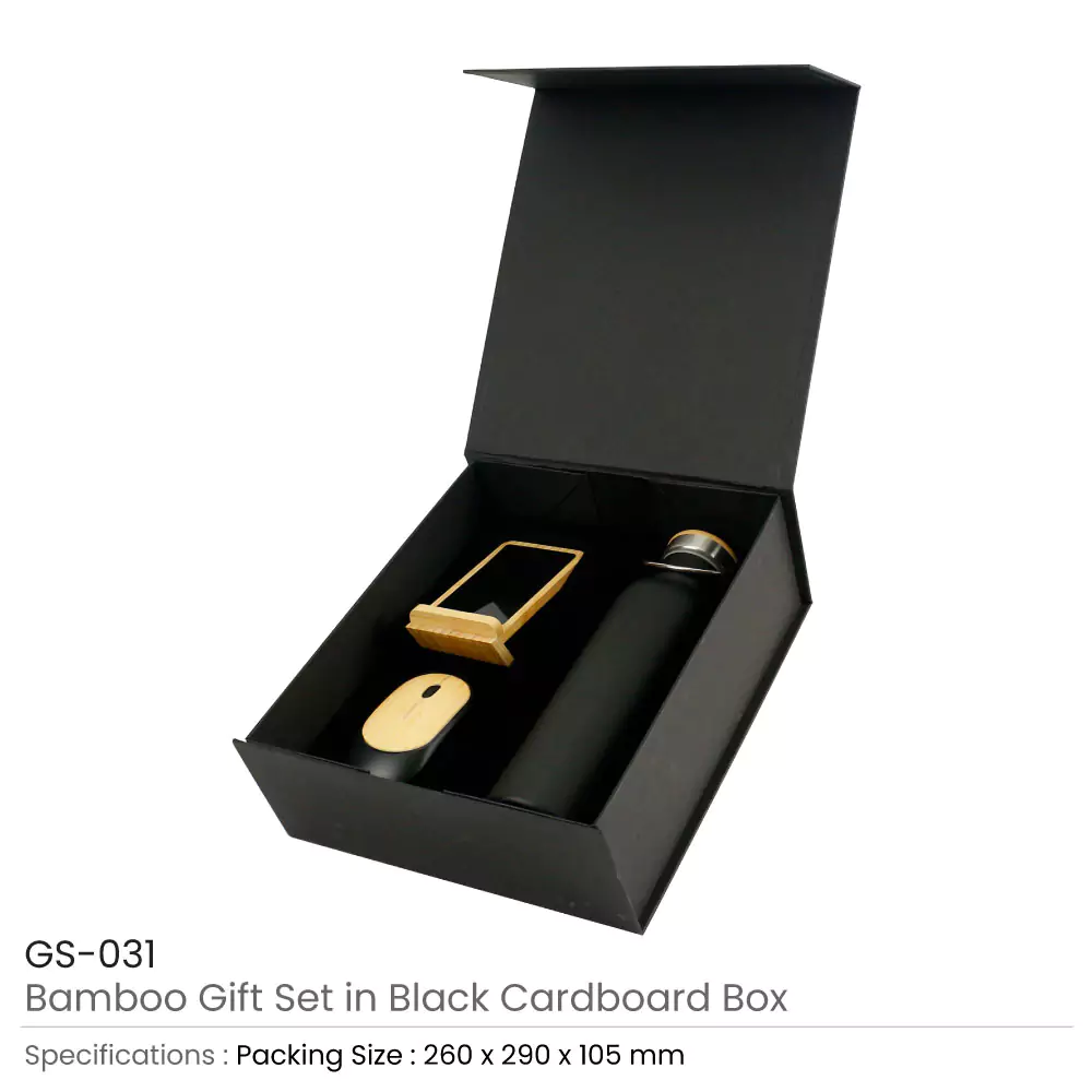 Gift Sets in a Black Cardboard Gift Box GS-031