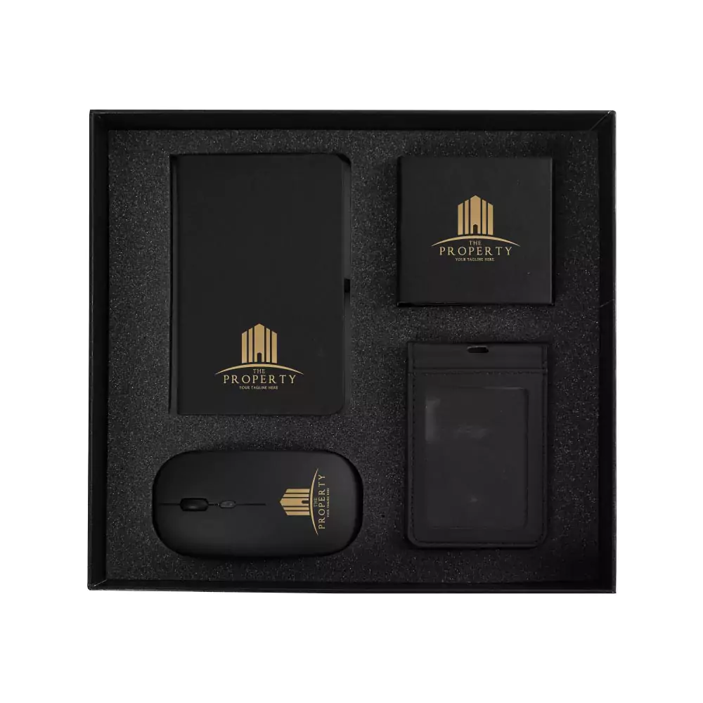 Office Gift Sets in a Black Cardboard Gift Box GS-043