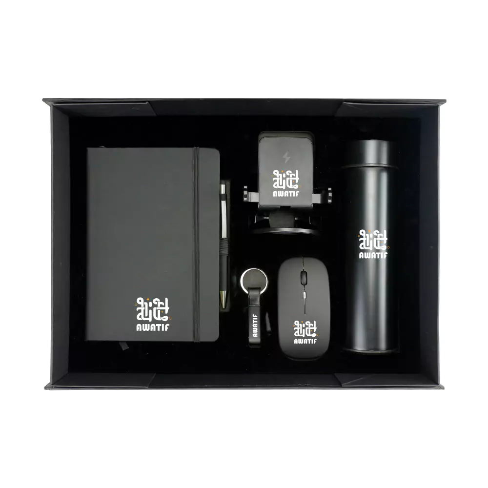Office Gift Sets in a Black Cardboard Gift Box GS-034