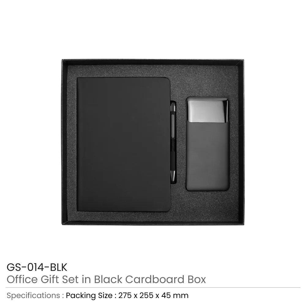 Promotional Office Gift Sets in Cardboard Box GS-014