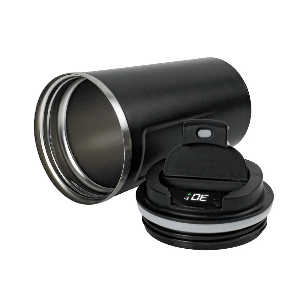Temperature Display Black Tumblers in SS 510ml