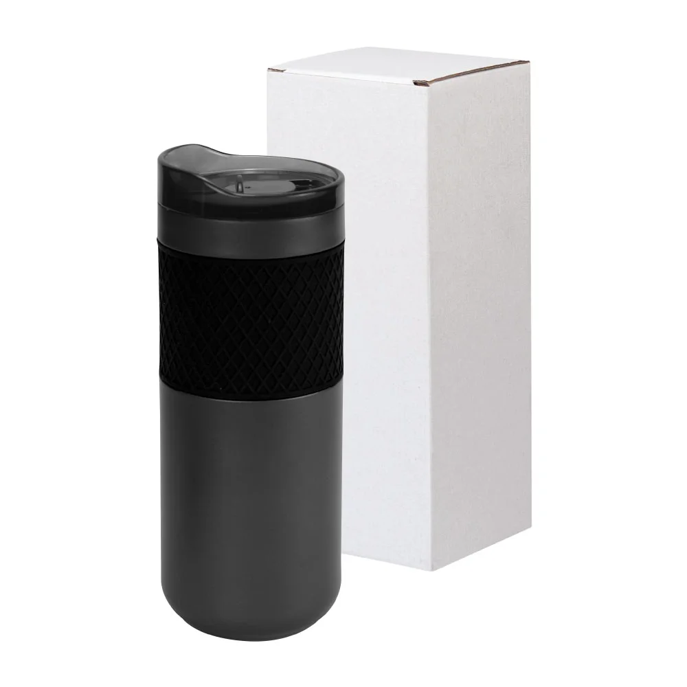 Double Wall SS Bottles Slide-Lock PP Lid 532ml